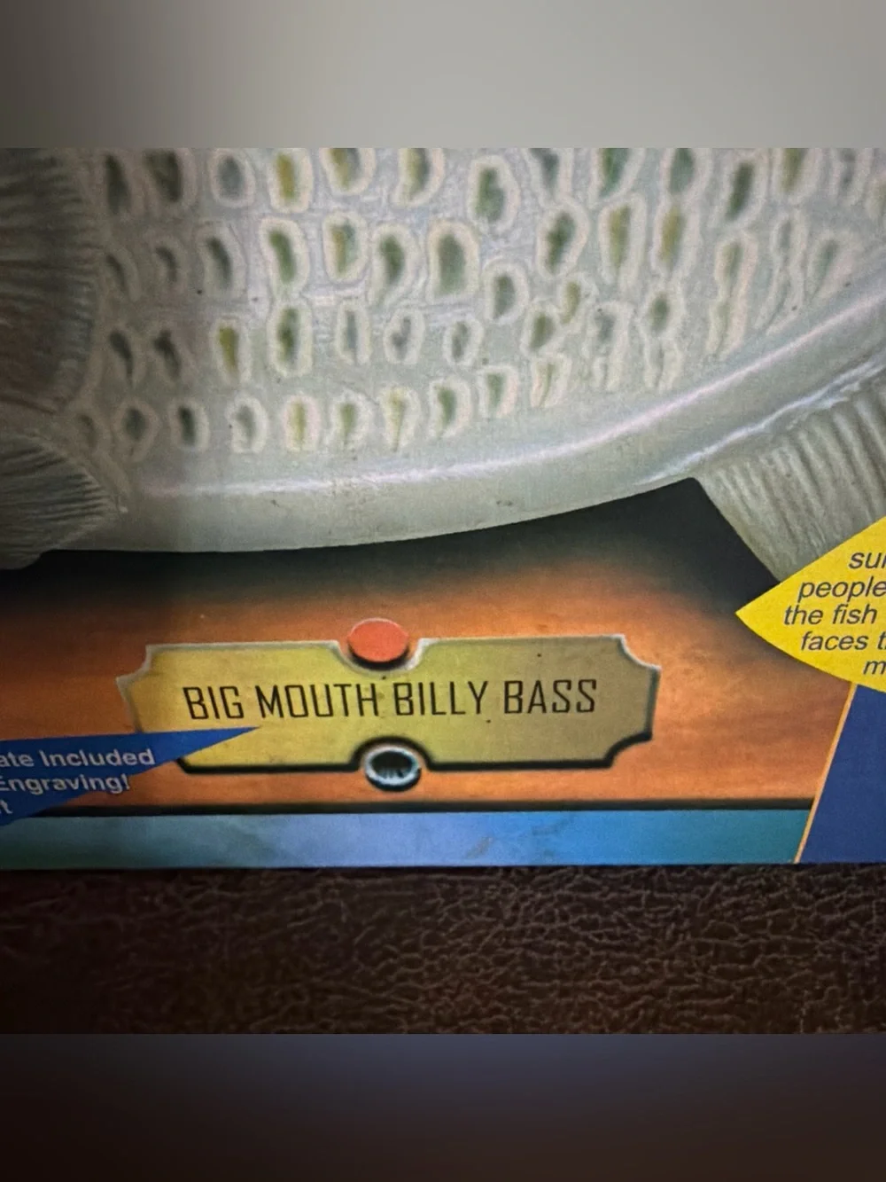 NEW vintage In original box. Big Mouth Billy Bass